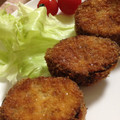 かょチン's cooksnap of when they made ◆茄子のひき肉はさみ揚げ◆.