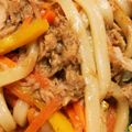 きゃおりーぬ3世's cooksnap of when they made ★美味しい！簡単！焼きうどん★.