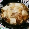 おぽっちゃ's cooksnap of when they made 【簡単】豆腐と鶏ミンチあんかけ【麺つゆ】.