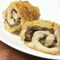 まっくす♡'s cooksnap of when they made ささみ梅しそ巻きのさっぱりロールフライ.