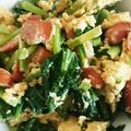みっちょりんぐ's cooksnap of when they made 小松菜のめんつゆバター炒め.