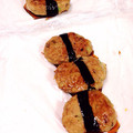 ecocafe22's cooksnap of when they made 残った餃子の具で ～のり巻き照り焼き～.