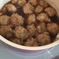 yasico7's cooksnap of when they made 超簡単！豆腐肉団子(離乳食にも).