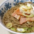 ちっぷ（’９５）'s cooksnap of when they made ベーコン葱蕎麦.