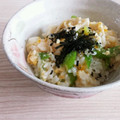 アクセル☆'s cooksnap of when they made 【農家のレシピ】エノキと長ネギの玉子丼.