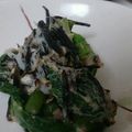 サヨゲ's cooksnap of when they made 野菜嫌いでも食べる！小松菜のサラダ.