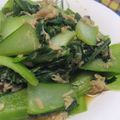 ちゃんきよ's cooksnap of when they made かんた～ん！チンゲンサイとツナの炒めもの.