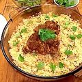 まぁ！'s cooksnap of when they made カレーチキンのココナッツライス.