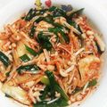 Jyohana's cooksnap of when they made えのきとニラのナムル.