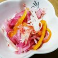 ぷりん☆♪'s cooksnap of when they made エビと玉ねぎのはちみつレモンマリネ.