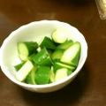 サトモユリア's cooksnap of when they made 本つゆで！きゅうりの浅漬け.
