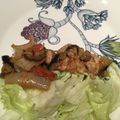 ナピト's cooksnap of when they made 鶏肉と夏野菜のカレー焼き.