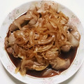 もこもこtrain's cooksnap of when they made 定食屋風＊昔ながらの豚生姜焼き.