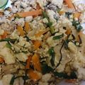 つえちょん's cooksnap of when they made 豆腐とニラのピリ辛チャンプルー.