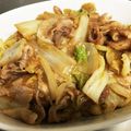 れもんらむね's cooksnap of when they made 豚肉と白菜のオイ味噌炒め.