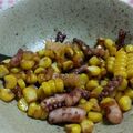 withスマーフ's cooksnap of when they made 止まらない！イカトウモロコシ醤油バター.