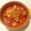 MIKAN0705's cooksnap of when they made 肉団子とキャベツのトマト煮込み.