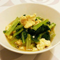 sakuko99's cooksnap of when they made 小松菜と卵のサっと煮♡.