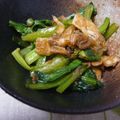 ピンクのたまご's cooksnap of when they made 小松菜と桜えびのさっと煮.