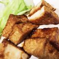 しぃ姐☆'s cooksnap of when they made 厚揚げの生姜焼き.