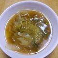 書セラピスト流香's cooksnap of when they made 絶品！ 白菜 ネギの 中華煮込み スープ.