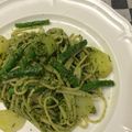 MissyH's cooksnap of when they made チューボーですよ！ パスタジェノベーゼ.