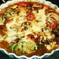 ダッフィーニーうに's cooksnap of when they made チーズと夏野菜のチリコンカン風グラタン.