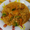 moni66's cooksnap of when they made かぼちゃのそぼろ煮.