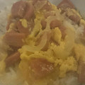 somurie's cooksnap of when they made 男のロマンだ！スパムを卵でとじた他人丼！.