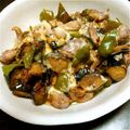 ぽーるばたー's cooksnap of when they made 【簡単大皿】茄子とゴーヤの味噌マヨチーズ.
