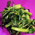 クックLRSSWS☆'s cooksnap of when they made つるむらさきの塩こんぶ和え✿.