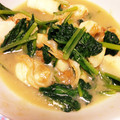 Kt♪'s cooksnap of when they made ∮小松菜とホタテ☆鶏がらしょう油炒め∮.