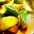 ごまめ0108's cooksnap of when they made 鮭ときゅうりの中華風黒酢炒め.