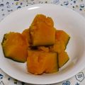 結衣のお母ちゃん's cooksnap of when they made 白だしだけでかぼちゃ煮物.