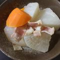 ポメちょん's cooksnap of when they made 炊飯器で簡単☆大根とベーコンのコンソメ煮.