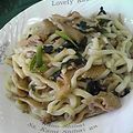 しおとも's cooksnap of when they made まろやか♪みそバター焼きうどん.