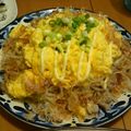 JILLの赤メガネ's cooksnap of when they made トロトロ卵のもやしたっぷり豚平焼き.