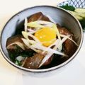 旦那は皿洗い's cooksnap of when they made マグロ・真鯛・イカの海鮮漬け丼.