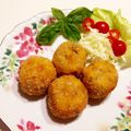 なつき☆ミ's cooksnap of when they made 我が家のかぼちゃコロッケ.