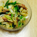 えりんご♡りんご's cooksnap of when they made 長葱と茗荷のごま油和え.