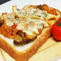 しじみごはん's cooksnap of when they made きのこたっぷり☆ピザ風.