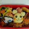 ゆかたんッ's cooksnap of when they made 初級キャラ弁　ポケモン　モンスターボール.