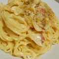 よもぎとヨーゼフ's cooksnap of when they made 世界一簡単！？カルボナーラ＼(^o^)／.