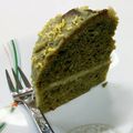 kkymk's cooksnap of when they made ホットケーキミックスと緑茶葉のケーキ☆.