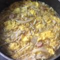 ちょこみィ's cooksnap of when they made 聖覇が大好き♬…ほうれん草と卵のすまし汁.