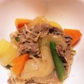 ☆もみー☆'s cooksnap of when they made 野菜の水分だけでほくほく肉じゃが♡.