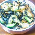 チェックのミニくま's cooksnap of when they made アボカドココット～ひじき煮と.