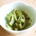 ななこ２２'s cooksnap of when they made ゴーヤの簡単佃煮.