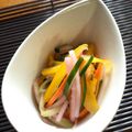 のりこ523's cooksnap of when they made 梅酢でカラフルなます.