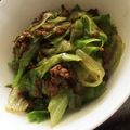 ナガヲ's cooksnap of when they made タップリレタスのピリ辛炒め♪.